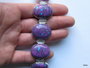 Paarse Turquoise armband 925 zilver NIEUW_5