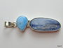 hanger Kyaniet en Larimar 925 zilver_5